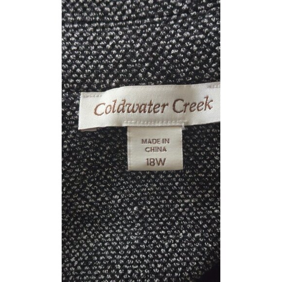 Coldwater Creek Women’s Tweed Blazer Size 18W - Picture 5 of 6